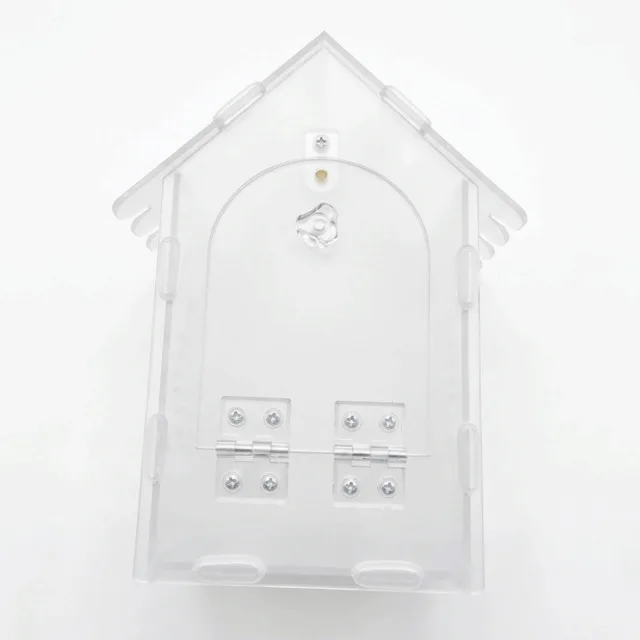 TaranTerra House Large, clear acrylic display enclosure with double hinged front doors